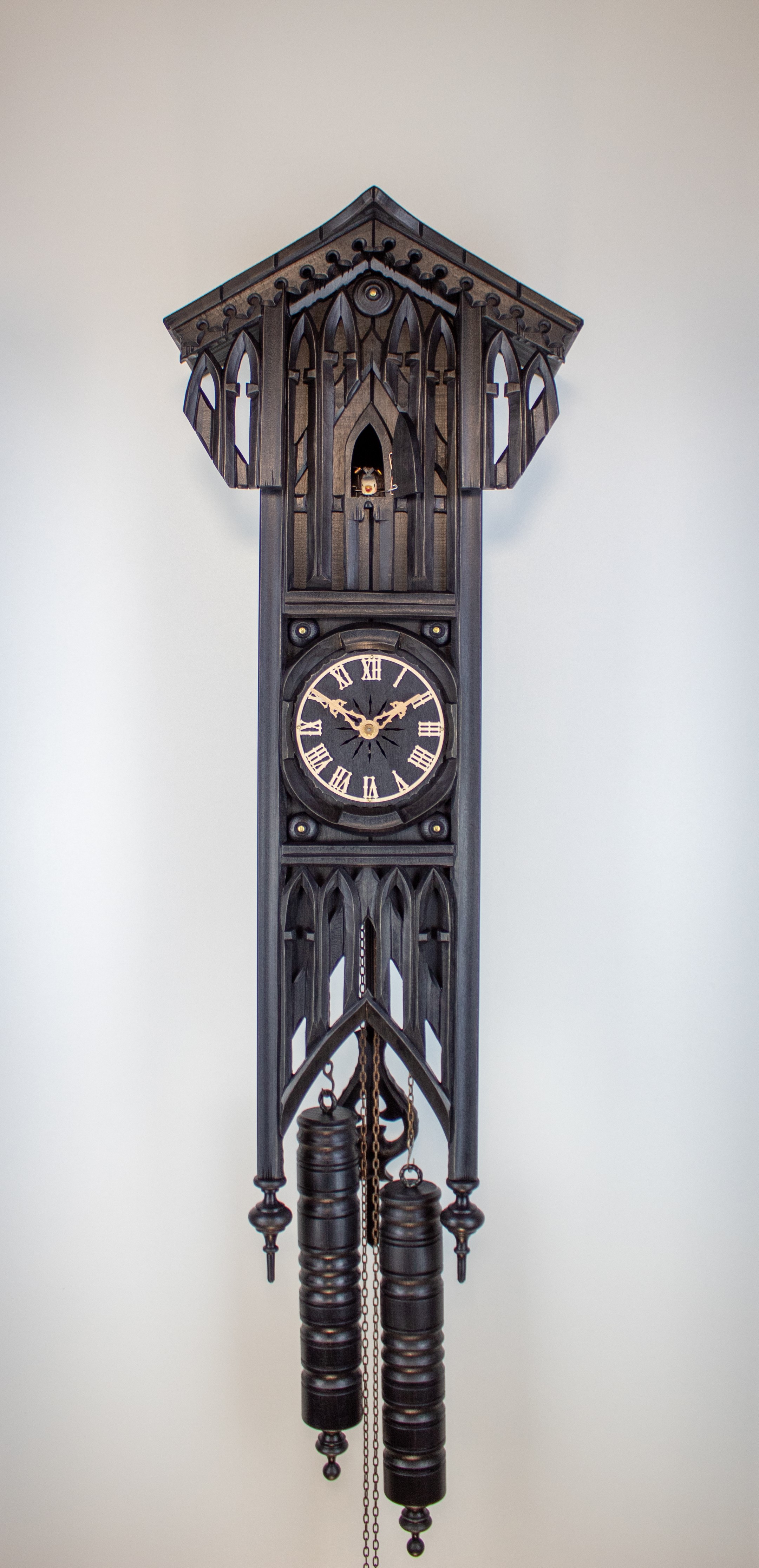 8 Days Cuckoo Clock gothic style 8101sch